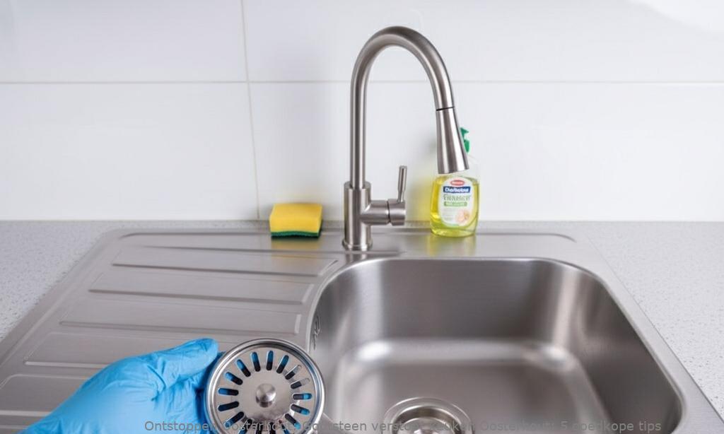 Gootsteen verstopt keuken Oosterhout: 5 goedkope tips