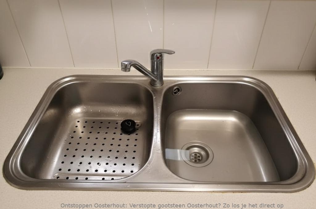 Verstopte gootsteen Oosterhout? Zo los je het direct op