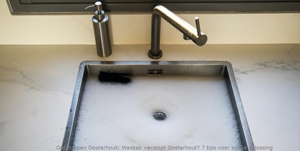 Wasbak verstopt Oosterhout? 7 tips voor snelle oplossing